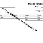 Invoice Example US
